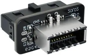 DIXSG USB 3.2 Gen 1 to USB 3.2 Gen 2 Header Adapter, Motherboard 19Pin to Type-E Header Converter, Front Panel Adapter for Type C Motherboard (Vertical Type) DIXSG USB 3.2 Gen 1 to USB 3.2 Gen 2 Header Adapter, Motherboard 19Pin to Type-E Header Converter, Front Panel Adapter for Type C Motherboard (Vertical Type)