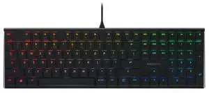 DIXSG MX 10.0N RGB Mechanical Keyboard MX Low Profile SPEED switches, Aluminum housing, Premium Keyboard for Gaming and Work. G8A-25010LVBUS-2 DIXSG MX 10.0N RGB Mechanical Keyboard MX Low Profile SPEED switches, Aluminum housing, Premium Keyboard for Gaming and Work. G8A-25010LVBUS-2