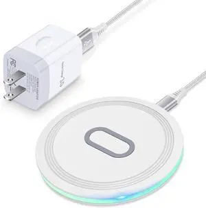 Wireless Charger Samsung Fast Charging Pad for Samsung Galaxy S26/S25 Ultra/S24 FE/S23 Ultra/S22/S21/Z Flip 8 7 6 5,15W Wireless Charging Station Charger Mat and QC Adapter for Google Pixel 10 9 8a Wireless Charger Samsung Fast Charging Pad for Samsung Galaxy S26/S25 Ultra/S24 FE/S23 Ultra/S22/S21/Z Flip 8 7 6 5,15W Wireless Charging Station Charger Mat and QC Adapter for Google Pixel 10 9 8a