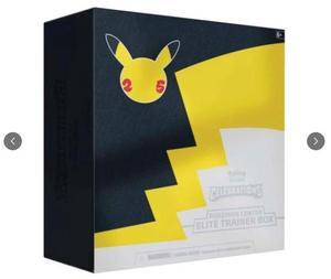 Pokemon 25th Anniversary Celebrations Elite Trainer Box Pokemon Center Exclusive