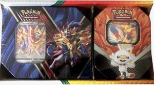Pokemon TCG: Legends of Galar Tin + Galar Partners Tin 2-Pack featuring Zacian V and Cinderace V