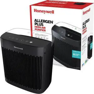 Allergen Plus HEPA Air Purifier for Home, Large Rooms up to 900 Ft², Turbo Clean, HEPA Filter Reduces Allergens, Dust, Pollen, Pet Dander, All Smoke Types, Odors, Black, HPA5100B Allergen Plus HEPA Air Purifier for Home, Large Rooms up to 900 Ft², Turbo Clean, HEPA Filter Reduces Allergens, Dust, Pollen, Pet Dander, All Smoke Types, Odors, Black, HPA5100B
