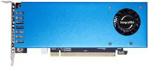 SongryVGA GTX 1060 6GB GDDR5 Low Profile Graphics Card For Gaming PC, PCIe 3.0 x16 192-Bit Dual HDMI Outputs Compact Design for Mini PCs & All-in-One Computers