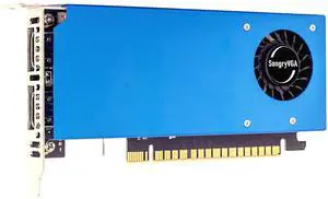 SongryVGA GTX 1650 4GB GDDR5 Low Profile Graphics Card, 128-bit PCIe 3.0, Dual HDMI Output, for Gaming & SFF PCs
