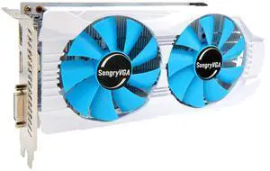 SongryVGA RX 580 8GB GDDR5 256-Bit Gaming Graphics Card,2048SP PCIe 3.0 x16 6-Pin Power Connector 1080p Ready with HDMI/DP/DVI Output Ports