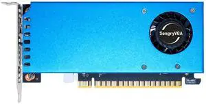 SongryVGA GTX 1050 4GB GDDR5 Low Profile Graphics Card,128-bit PCIe 3.0 x16,HDMIx2 HDCP 2.2 Support, Small Form Factor GPU for Gaming Office, Compatible with SFF PC