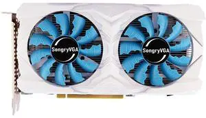 SongryVGA GTX 1660 Super 6GB GDDR6 Gaming Graphics Card,192-bit 8Pin PCIe 3.0,4K Triple DP + HDMI,for PC Gaming & Multi-Monitor Setup