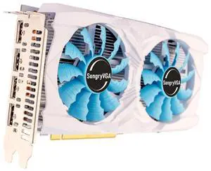 SongryVGA GTX 1660 Super 6GB GDDR6 Gaming Graphics Card,192-bit 8Pin PCIe 3.0,4K Triple DP + HDMI,for PC Gaming & Multi-Monitor Setup