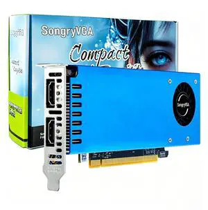 SongryVGA RTX 3050 6GB Low Profile Graphics Card,GDDR6 92-bit PCIe 4.0 x16 HDMIx2 Outputs Compatible with SFF/Thin ITX/HTPC PC SongryVGA RTX 3050 6GB Low Profile Graphics Card,GDDR6 92-bit PCIe 4.0 x16 HDMIx2 Outputs Compatible with SFF/Thin ITX/HTPC PC