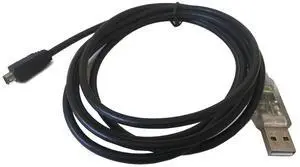 AYA 6Ft. FTDI USB to Mini 4-Pin Programming Cable for Uniden Scanner Remote Interface USB-1