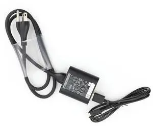 Original Dell 24W OR 10W(Compatibel) Power Adapter With USB Cable For Venue 11 Pro (5130), Venue 11 Pro (7130),Venue 7 (3730),Venue 8 (3830), Venue 8 Pro (5830)