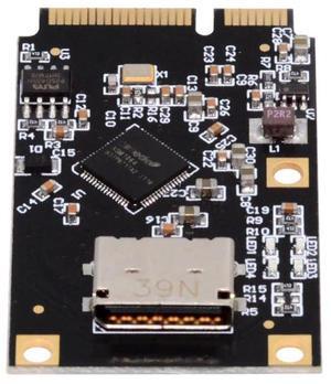 chenyang Mini PCI-E Riser Card Adapter,Mini PCI-E to Oculink SFF-8612 SATA Hard Drive Expansion Card Adapter
