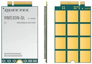 Waveshare Quectel RM530N-GL IoT 5G Global Band Module, 5G Sub-6G & mmWave Module, M.2 Form Factor with 3GPP 5G Release 16 Specification