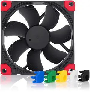 Noctua NF-A9 PWM chromax.Black.swap, Premium Quiet Fan, 4-Pin (92mm, Black)