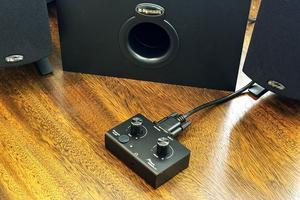 SummitLink Replacement Stand-alone Control Pod with Mute Button Compatible for Klipsch ProMedia 2.1 Computer Speakers (DB9-Connector)