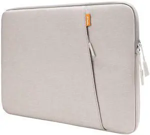 JETech Laptop Sleeve for 16-Inch MacBook Pro (M4 / M3 / M2 / M1, 2019-2024), Waterproof Bag Case with Pocket, Compatible with 16 Inch Notebook (Starlight)
