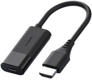 Hagibis HDMI to USB C Adapter, 4K@60Hz HDMI Male to USB-C Female Cable, Portable Monitor, AR Glasses XREAL, VITURE, RayNeo, Rokid to Type C Laptop, Switch, ROG Ally, Steam Deck, PS4/5 Hagibis HDMI to USB C Adapter, 4K@60Hz HDMI Male to USB-C Female Cable, Portable Monitor, AR Glasses XREAL, VITURE, RayNeo, Rokid to Type C Laptop, Switch, ROG Ally, Steam Deck, PS4/5