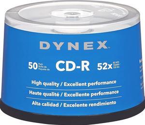 Dynex 50-Pack 52x CD-R Disc Spindle