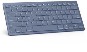 OMOTON Bluetooth Keyboard Compatible with iPad 10th Generation, iPad 10.2 (9th/8th/7th), iPad Pro 13/12.9/11 inch, iPad Air/Mini and More Bluetooth Enabled Devices,