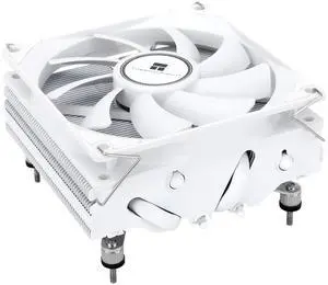Thermalright AXP90-X53 White Low Profile CPU Air Cooler, 53mm Height, TL-9015W Slim PWM CPU Fan, AGHP 3.0 Technology, ITX Heatsink Cooler, for AMD:AM4 AM5/Intel 1150/1151/1155/1156/1200/1700