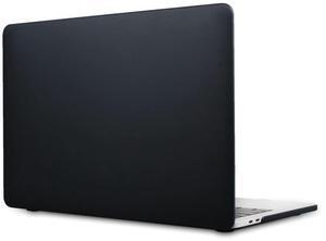 Lilware Smooth Touch Ultra Slim Matte Hard Plastic Case for 13" inch MacBook Pro 2016 with Touch ID Sensor - A1706/A1708. Model. Matte Black