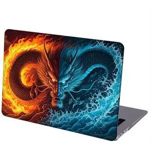 Plastic Hard Shell Case Compatible with MacBook Air 13 inch Retina Display with Touch ID (M1 A2337 A2179 A1932, 2018, 2019, 2020 Release) (Dragon)