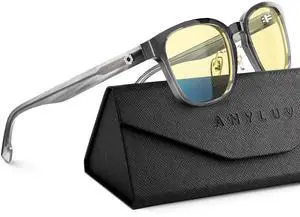 ANYLUV Mens Blue Light Glasses: Men Women Blue Light Blocking Glasses Computer Screen Glasses for Eye Protection