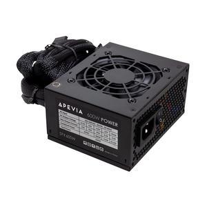 Apevia SFX-PFC600W SFX PFC 600W / Micro-ATX, Fixed Cables, Full Range Active PFC 90-264V, Low Noise Desktop Gaming Server SFX Form Factor Computer Power Supply