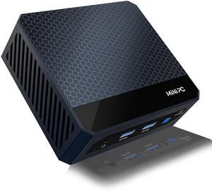 Anozmview Mini PC, Mini Desktop Computer with 12th Gen N150 (up to 3.6GHz) 16GB DDR4 1TB SSD, 4xUSB 3.2, 2x4K HDMI, 1xLAN, WiFi5, Bluetooth 4.2, Mini Server for Business, School, Office, Home