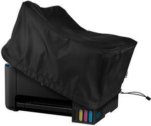 CaSZLUTION Printer Dust Cover for Epson EcoTank ET-2800 / 2400 Wireless Color All-in-One Cartridge-Free Supertank Printer, Printer Cover with Ink Refill Bottles Storage Pocket - 15.1 x 14.0 x 8.2 Inch