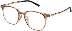 Dollger Blue light Glasses for Women Oversized Anti Blue Light Blocking Glasses Frame Eye Strain Computer Eyewear Coffee brown