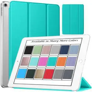 DuraSafe Cases for iPad 6th 5th Generation case 9.7 Inch Model A1822 A1823 A1893 A1954 Smart Slim Lightweight Protective Cover with Auto Wake/Sleep Function-Green