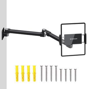 elitehood Long Arm iPad Wall Mount Holder, Extendable Aluminium Tablet Wall Mount Holder for Home Kitchen Office Use, Compatible with iPad Pro, Air, Galaxy Tab, Kindle, iPhone All 4.7-13in Tablets
