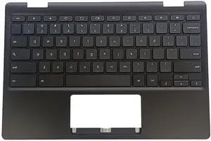 LTPRPTS Replacement Laptop Upper Case Palmrest Keyboard Assembly Part for ASUS Chromebook 11 C204 C204MA C204E 13N1-86A0201 Black