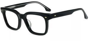 Firmoo Oversized Blue Light Blocking Glasses Unisex Acetate Frame Anti Eyestrain UV Protection Computer Gaming Glasses Black