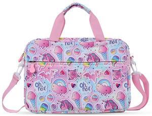 Kids Tablet Bag for Boy Girls Unicorn Tablet Sleeve Carrying Case with Handle Shoulder Strap 13 inch Tablet Travel Bag briefcase for iPad 11 10.2 iPad 10th 10.9 Air HD 10 HD 8 Kid Pro tablet