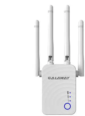 G1208 WiFi Extender, 1200Mbps WiFi Repeater Wireless Signal Booster, 2.4 & 5GHz Dual Band WiFi Extender with Ethernet Port, 360 Degree Full Coverage
