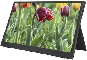 Portable Monitor, 15.6 Inch Full HD Computer Display, Portable Display Game Console Computer Type?c Split Screen 1080P