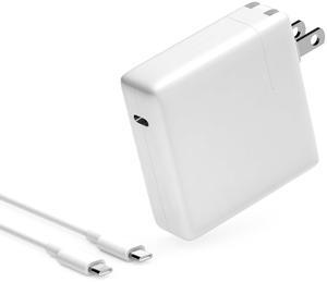 118W MacBook Pro Charger USB-C Laptop Charger for MacBook Pro/Air and All USB C Device, Power Adapter with Type C Power Cord Supply