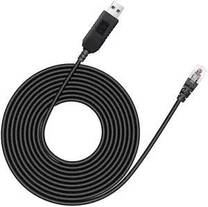 Hodeoo USB to RJ11 Radar Detector Power Cable,DC5V-12V Power Cable Replacement for Escort, Uniden, Radenso XP, Beltronics & Whistler Radar Detectors (13FT Length)