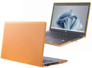 mCover Hard Case Compatible ONLY for 2021-2023 14" HP ProBook Fortis 14 inch G9 G10 Series Windows PC Laptop Computers (NOT Fitting Any Other HP Models) - Orange