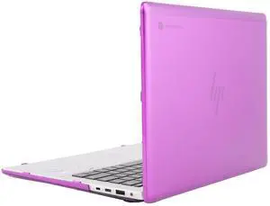 mCover Case ONLY Compatible for 2022 2023 2024 14-inch HP Elite c640 G3 Chromebook Enterprise Laptop Computers (NOT Fitting Any Other HP Models) - Purple