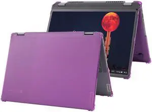 mCover Case ONLY Compatible for 2022-2025 14" Lenovo IP Flex 5 Chrome 14IAU7 (Plus) Convertible Chromebook Laptops (NOT Fitting Other Lenovo Models)- Purple