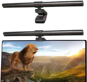 iQuincy Computer Monitor Light Bar, Monitor Lamp with Touch Control, USB Powered, Dimmable Monitor Desk Lamp, No Screen Glare LED Screen Bar for Office/Game/Desk