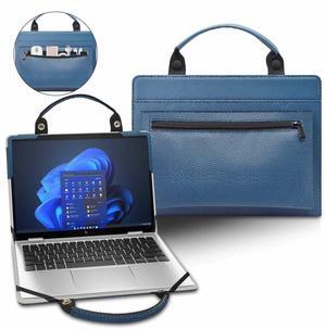 Laptop Case Cover for HP ProBook X360 Fortis 11 G10/ProBook X360 Fortis 11 G9 with Portable Bag with Bag Handle,Blue