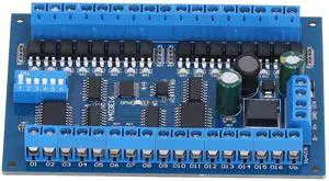 16 Input 16 Output Expansion Board RS485 16 Channel Remote Control Switch Module PLC IO Module DC 6.5-30V for Smart Home Camera(Single board)