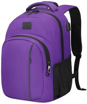 LARIPOP Travel Laptop Backpack,15.6 Inch Business Laptop backpack for Men Women with USB Charging Port,Water-Resistant Laptopack Weekender Daypack for Work College Computer