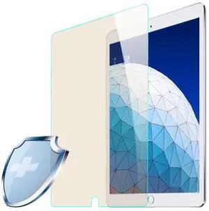 PERFECTSIGHT Medical-grade Anti Blue Light Screen Protector compatible with iPad Air 3 10.5 inch 2019, [Anti 6 Radiations, Anti Eye Strain] HD Clear Anti Fingerprint Tempered Glass [Black]