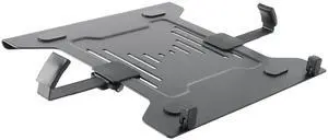 MANHATTAN Laptop Vesa Mount Tray - Heavy Duty and Fully Adjustable Laptop Holder Attachment - Fits Notebook with Width up to 17 in, Lifetime Mfg Warranty, Monitor Mount/Stand Sold Separately  461498