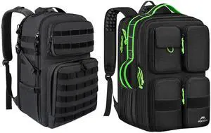 MATEIN 17 Inch Travel Laptop Backpack for Men, Large Capacity Computer Backpack with Multiple Pockets for Work College